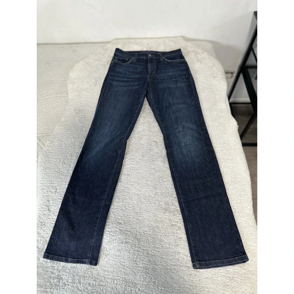 Joes Jeans Men 30x33 Brixton Straight & Narrow Dark Wash Stretch Denim